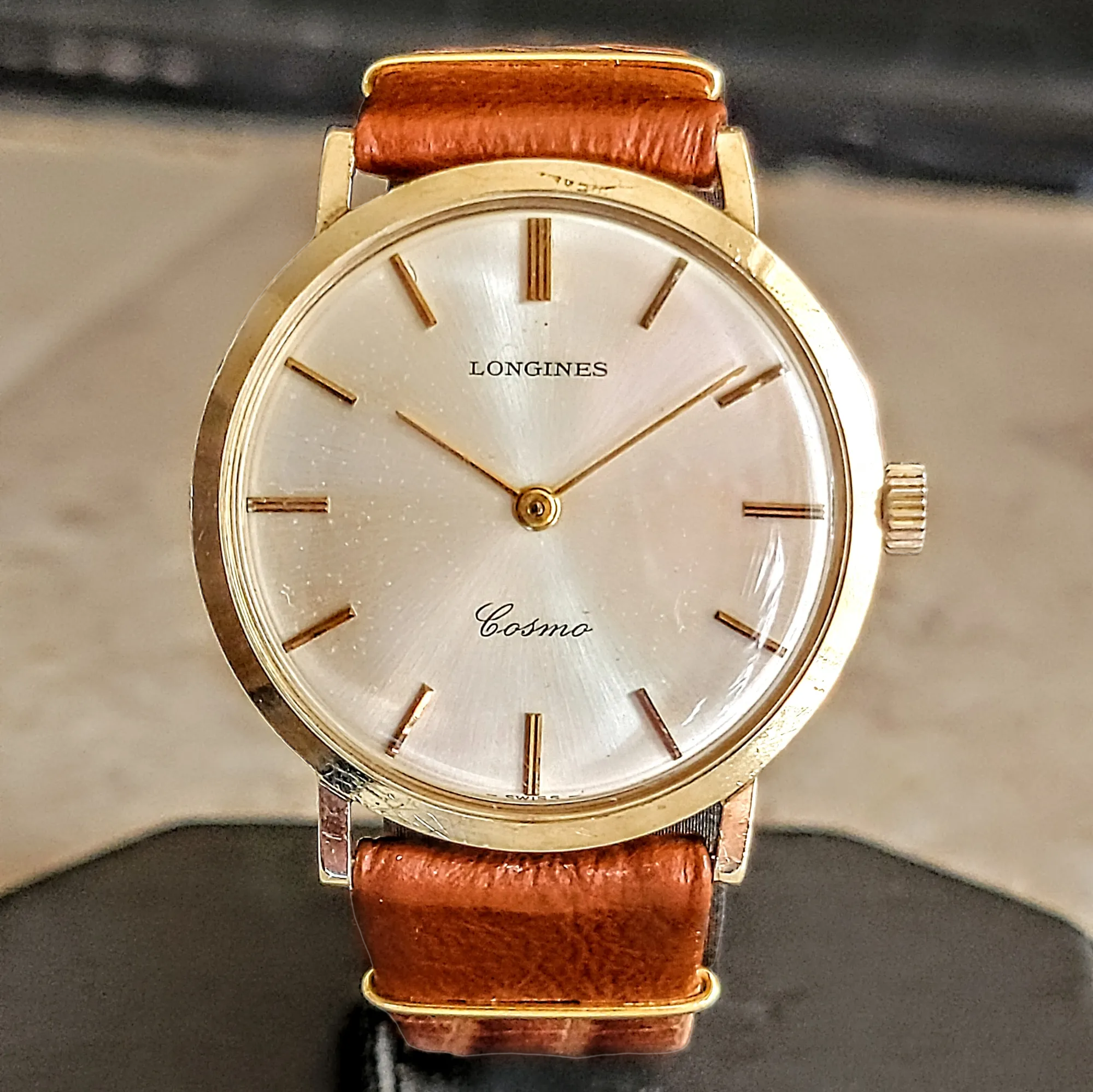1970's LONGINES Cosmo Watch 17 Jewels Cal. 428 Swiss