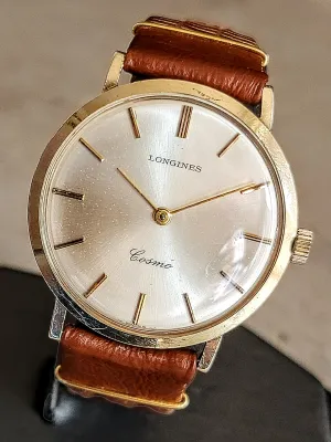 1970's LONGINES Cosmo Watch 17 Jewels Cal. 428 Swiss