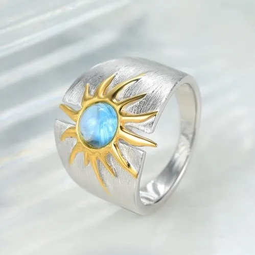 Artisan Band Ring - Keep your face toward the sunshine - Ring
