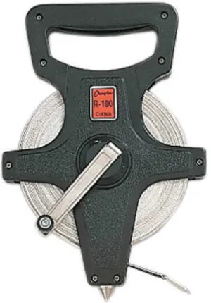 Champion 300 FT /  90 Meters Open Reel Measuring Tape: R300