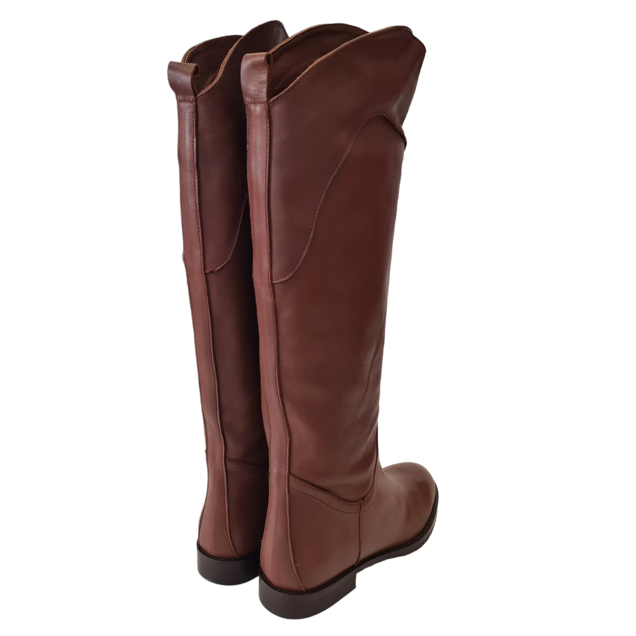 Miss Unique Womens Leather Boots Rrif.88 - Stylish and Elegant Footwear