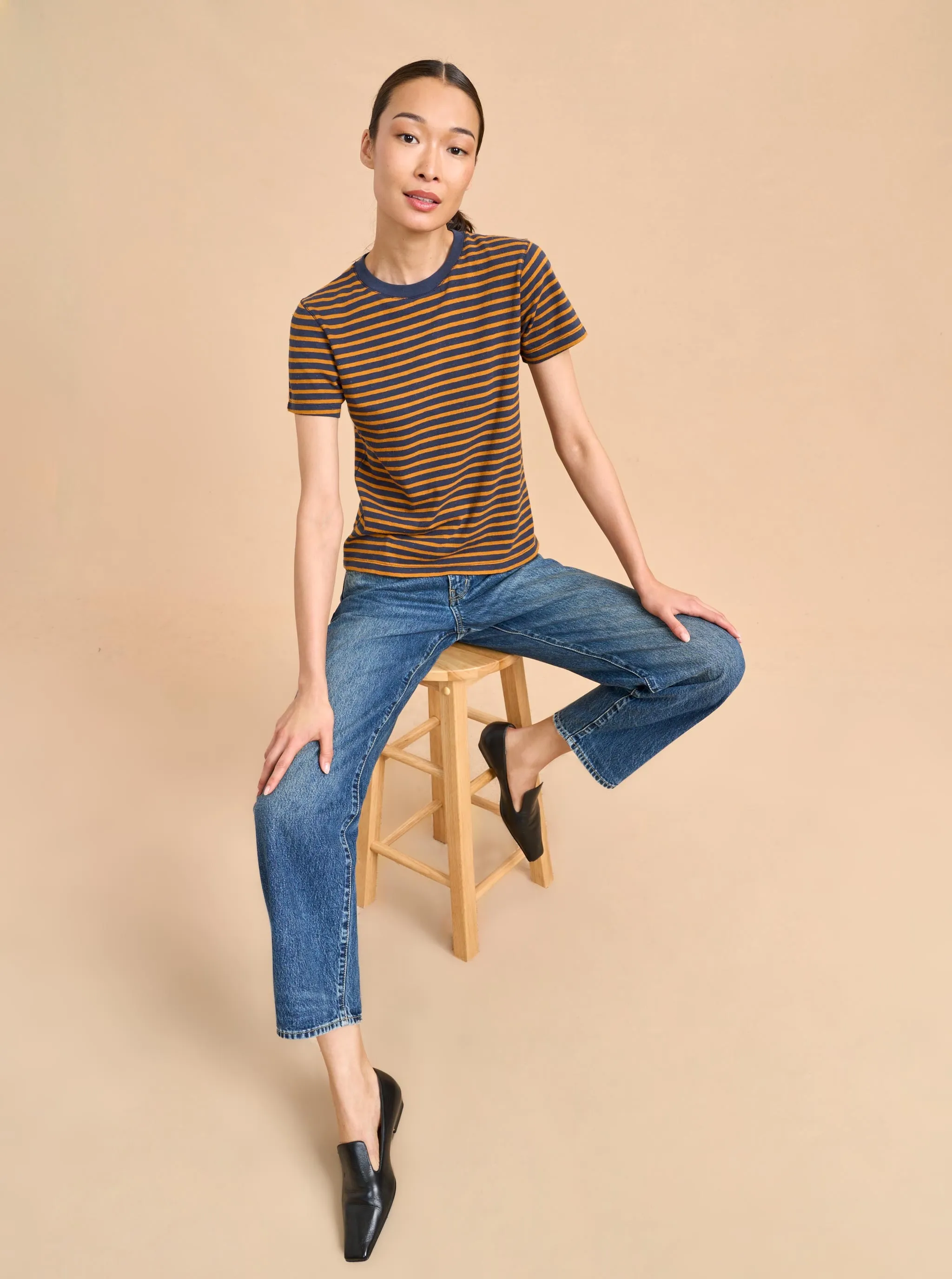 Striped Molly Tee