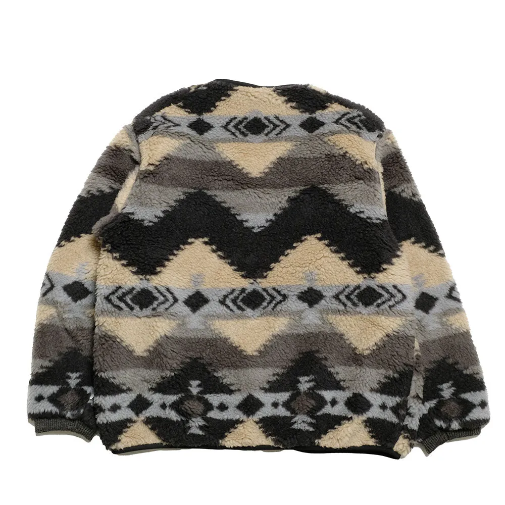 THE NORTH FACE PURPLE LABEL - NP Wool Boa WINDSTOPPER Field Cardigan - NA2354N